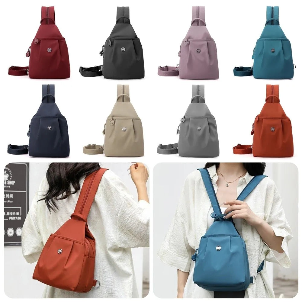 Large Capacity Waterproof Oxford Fabric Backpack for Travel & Hiking