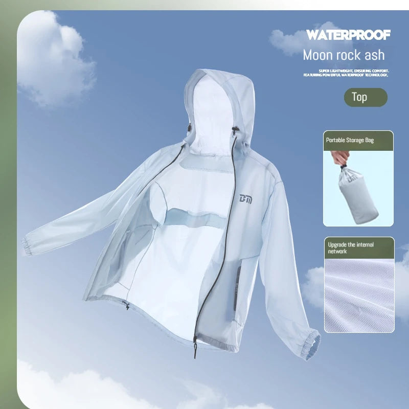 Lightweight Men's Motorcycle Raincoat | Outdoor Storm Protection