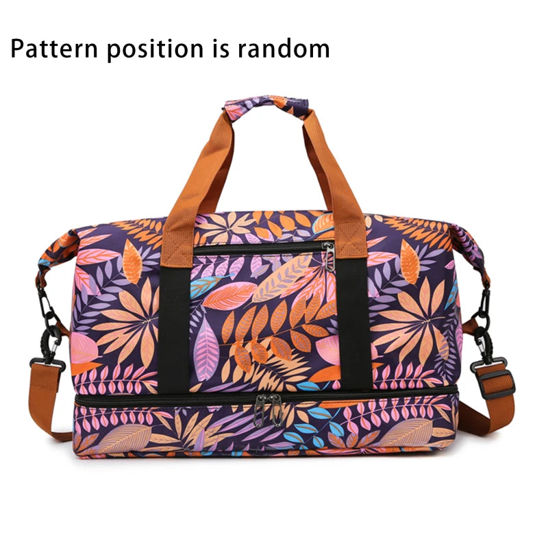 Large-Capacity Travel Bag | Waterproof Sports Fitness Luggage
