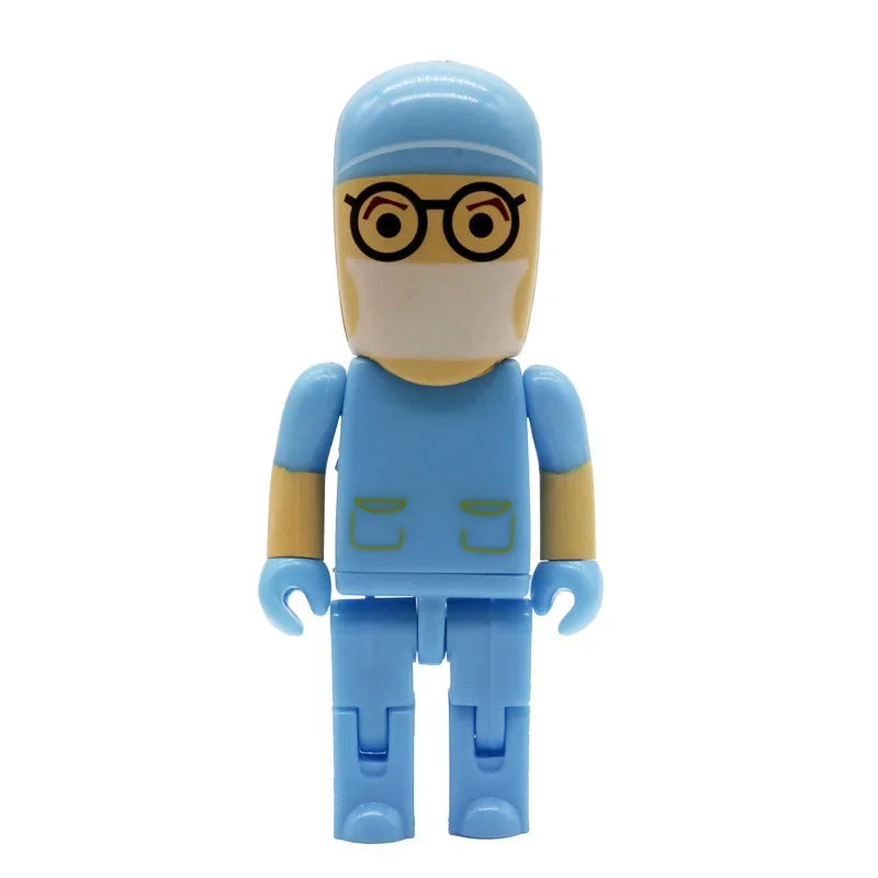 Mini Cartoon Doctor USB Flash Drive | Fun & Functional Storage