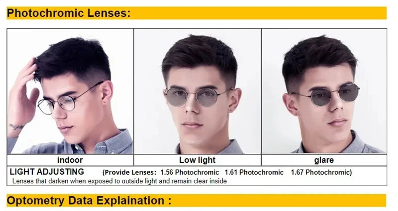Stylish Round Prescription Glasses for Men & Women | Modern Look