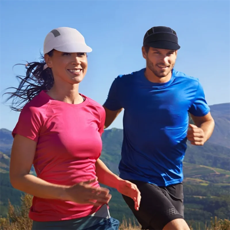 Breathable Quick Dry UV-Protection Running Hat for Active Sports