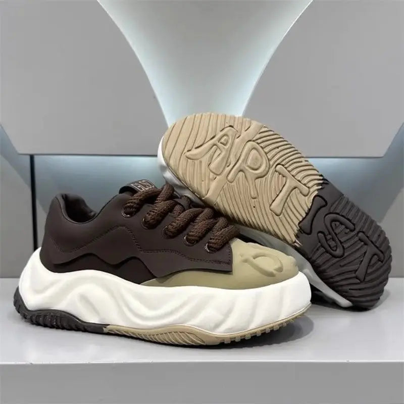 Men's Fashion Height Increasing Sports Shoes | Versatile Casual Style