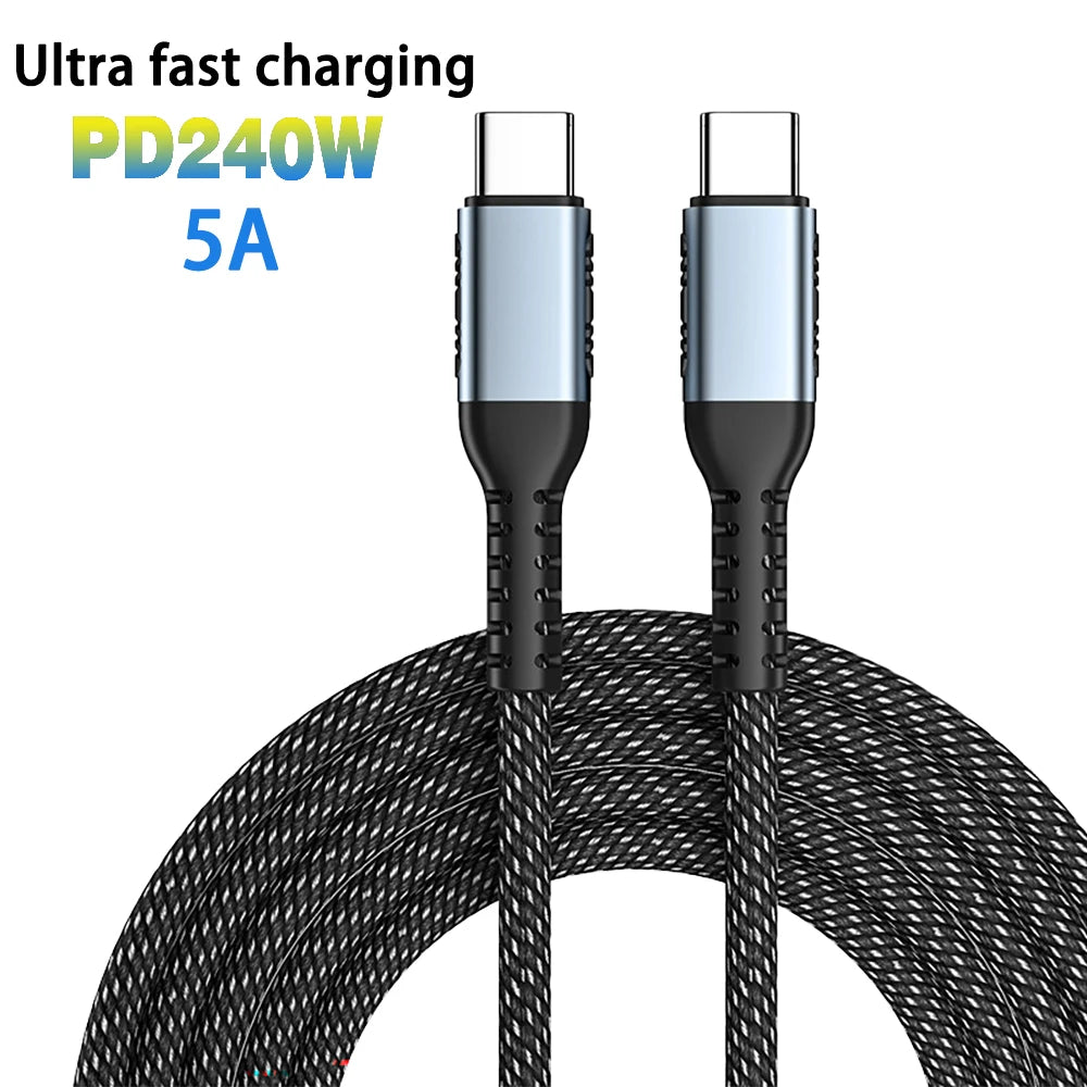 Ultra Fast Charging USB-C Cable | High-Speed 100W Charger