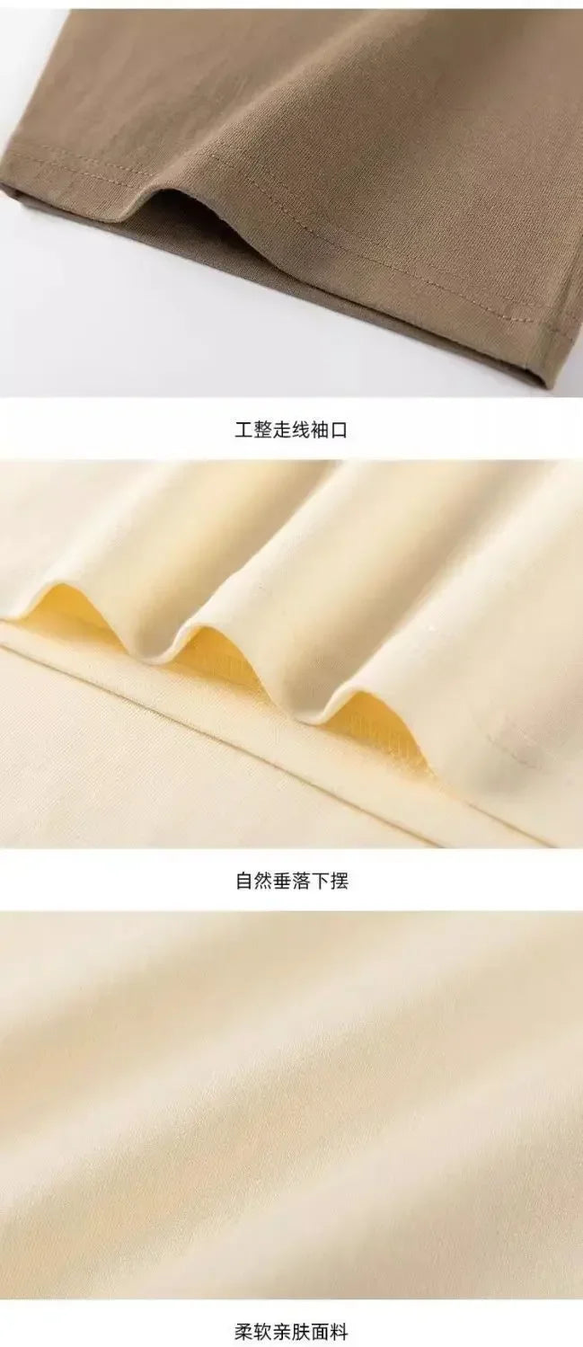 High Quality Cotton Short Sleeve T-Shirt for Men & Women