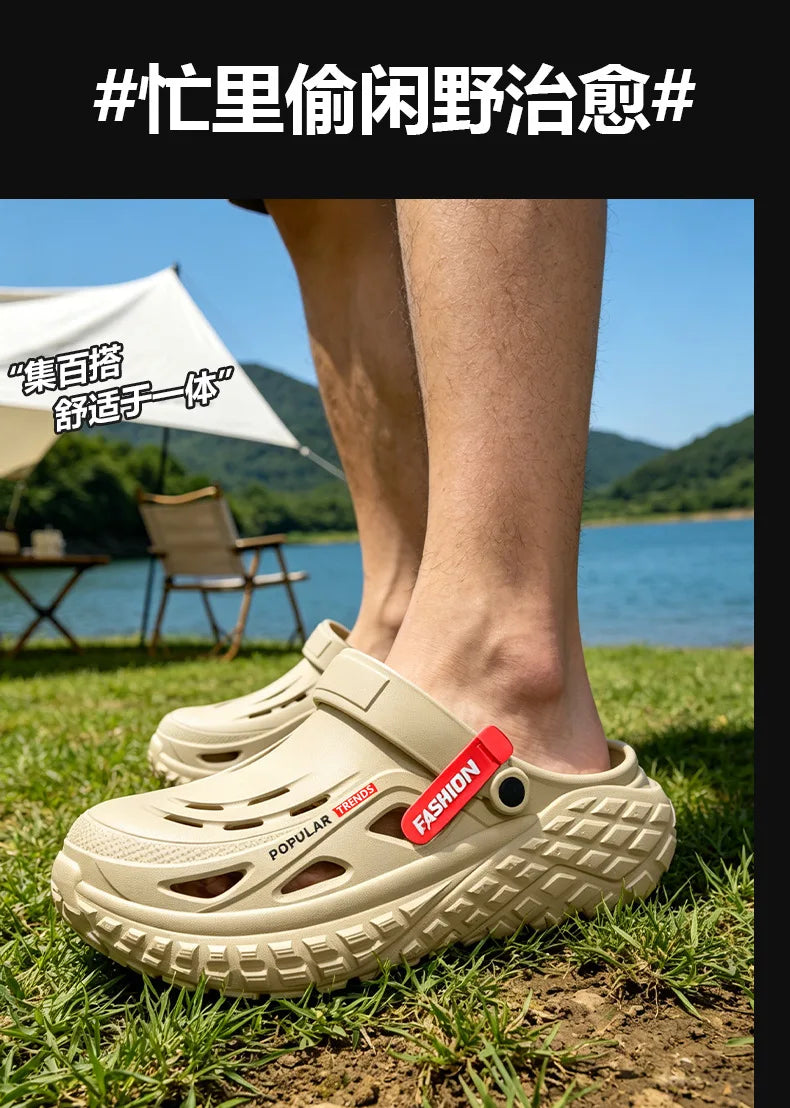Men's Non-Slip Arch Support Slippers | Comfortable Summer Footwear