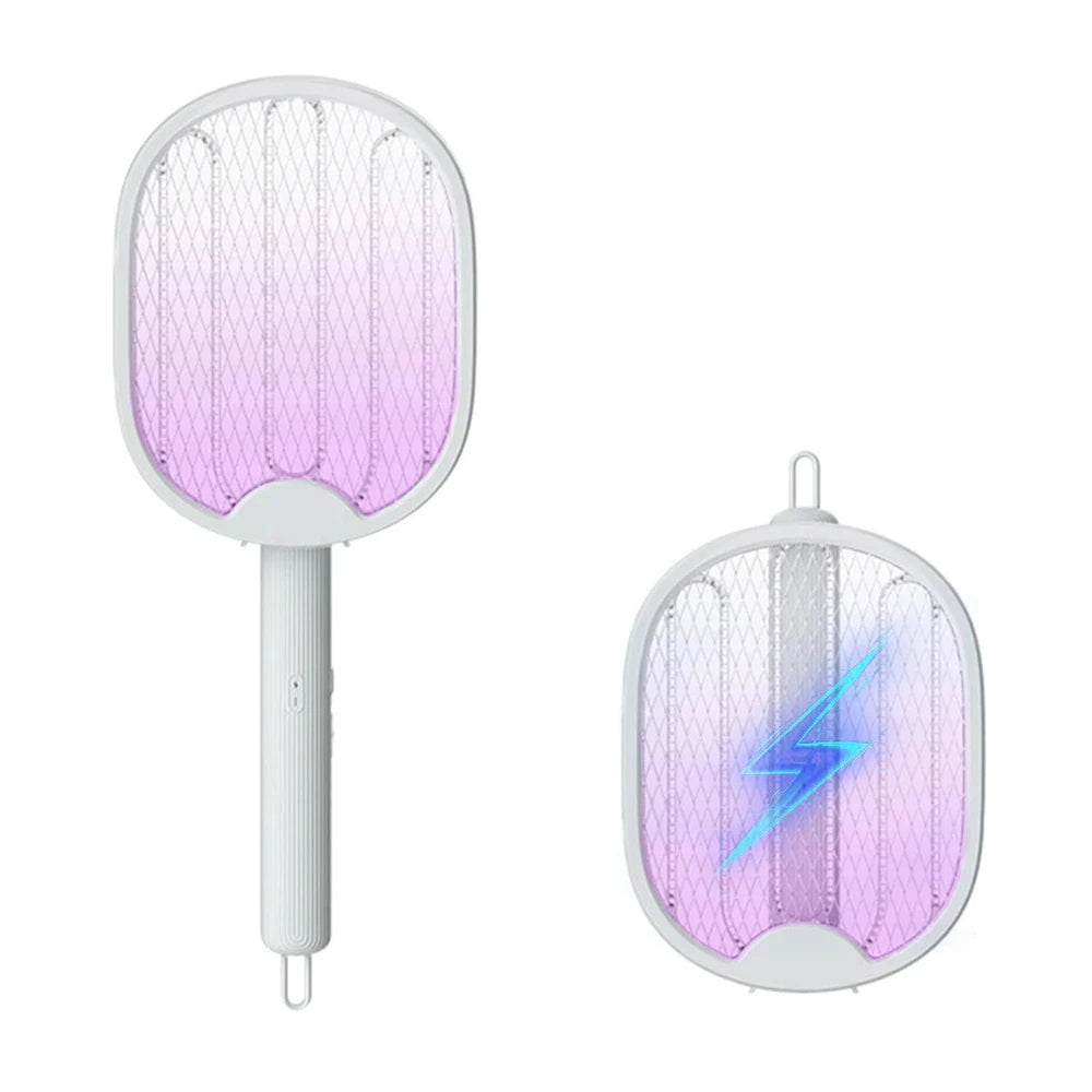 Foldable Electric Mosquito Killer Racket | UV Zapper & Rechargeable