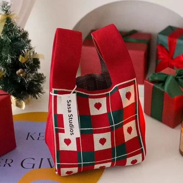 Stylish Women's Woven Tote Bag | Trendy Handbag & Gift Bag