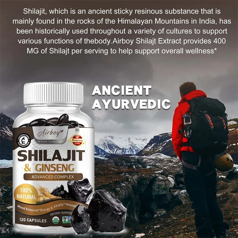Natural Shilajit - Energizer for Body and Mind | Immune Support