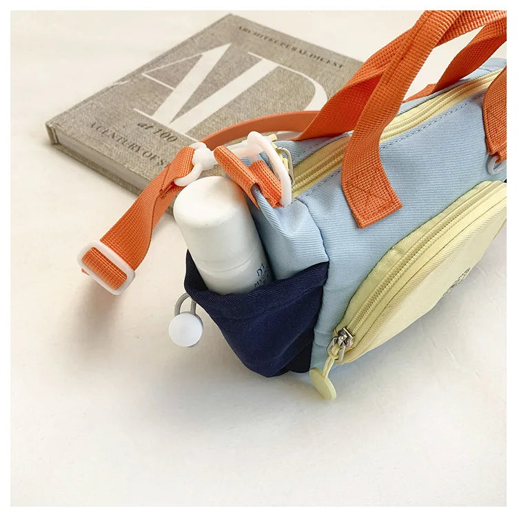 Elegante Bolso de Hombro Color Block | Bandolera Versátil para Mujer