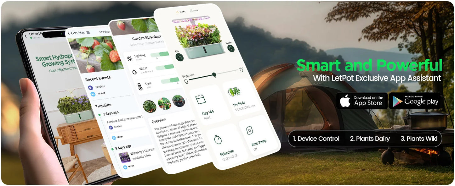 Smart Indoor Hydroponics Growing System | WiFi Controlled Garden