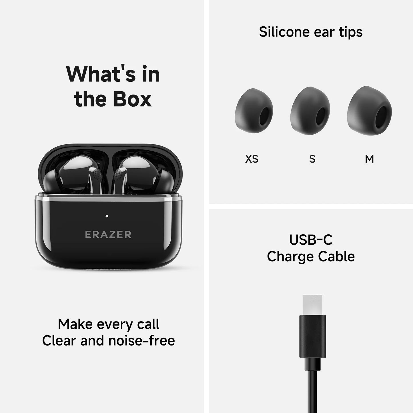 AI Translator Earbuds | Game Low Latency Wireless Earphones