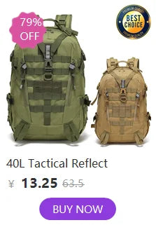 Durable 35L Tactical Backpack | Versatile Utility Travel Bag