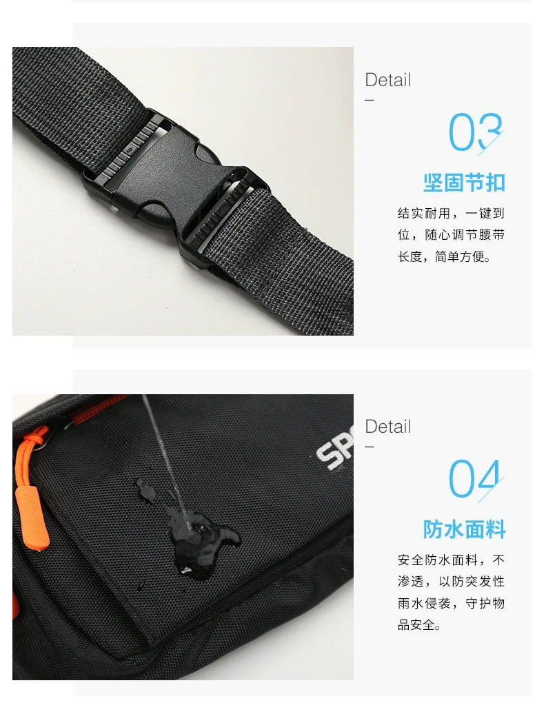 Waterproof Fanny Pack for Men and Women | Versatile Waist Bag