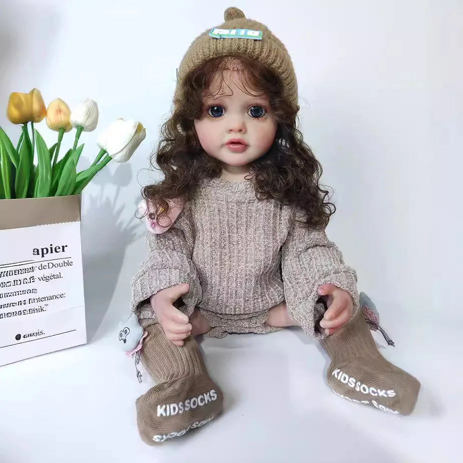 Muñeca Reborn Realista | Juguete Realista de Cuerpo Completo para Bebés