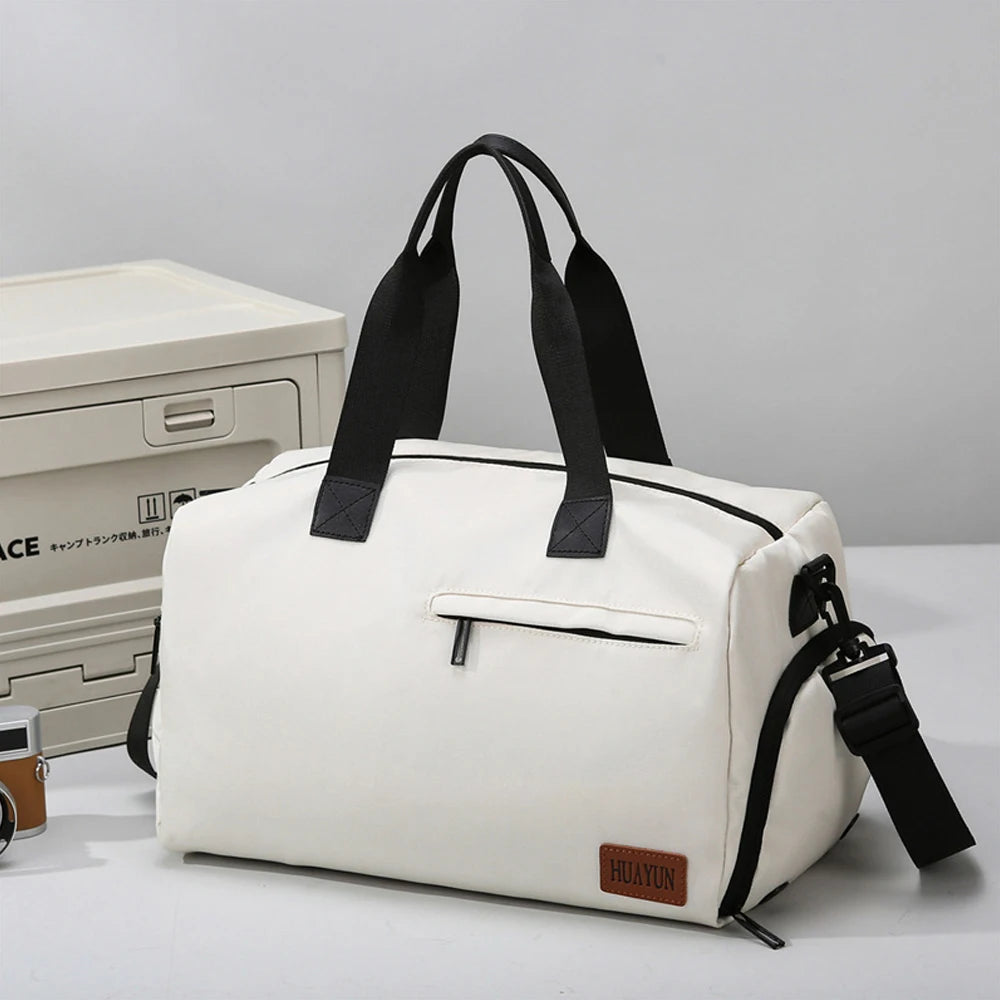 Waterproof Sports Duffle Bag with Shoe Compartment | Ideal Gym Tote