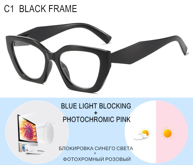 Custom Prescription Glasses for Myopia | Stylish Blue Light Protection
