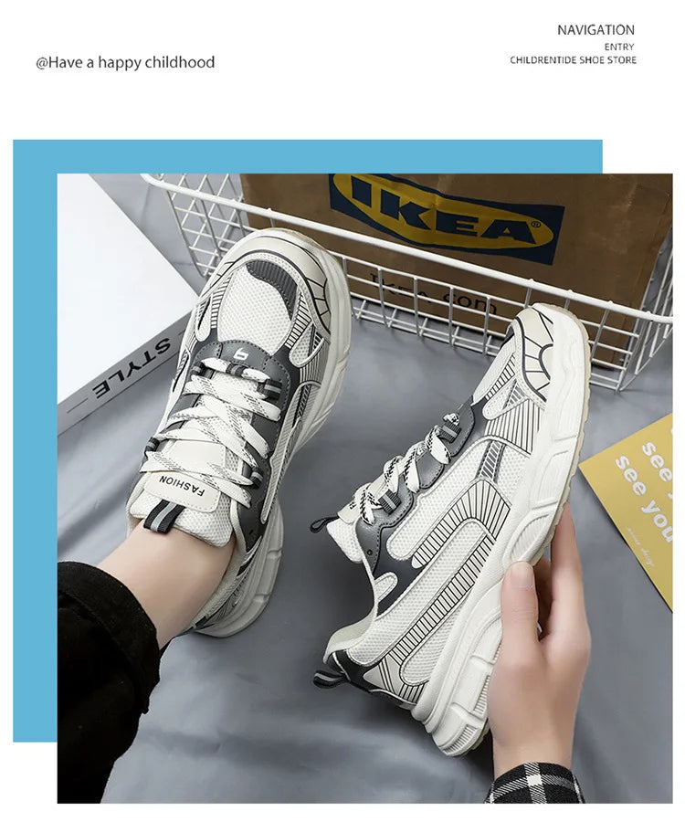 Lightweight Outdoor Sports Shoes for Men | Breathable Casual Sneakers