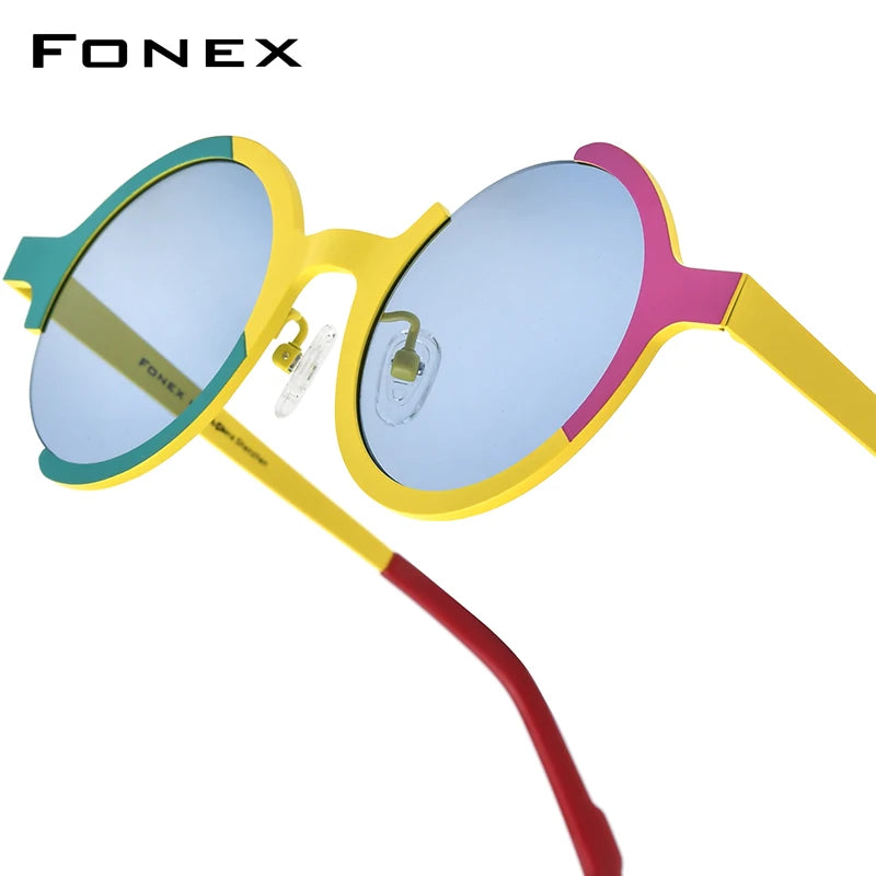 Stylish Vintage Round Polarized Sunglasses for Men & Women