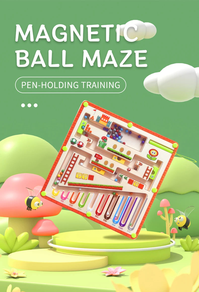 Children's Magnetic Maze Walking Ball | Fun Early Learning Game