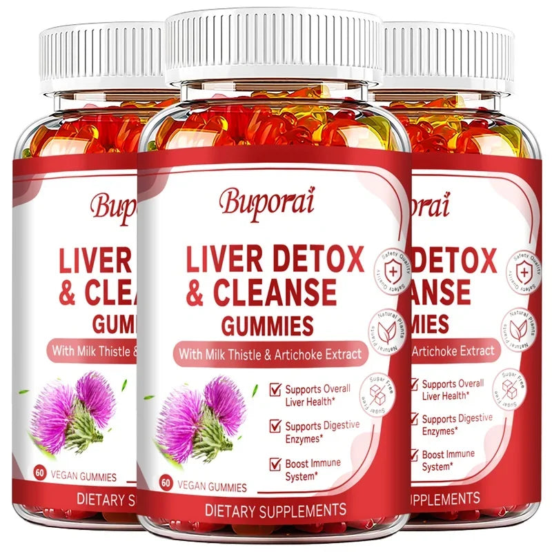 Liver Cleanse & Detox Gummies | Boost Digestion & Immunity
