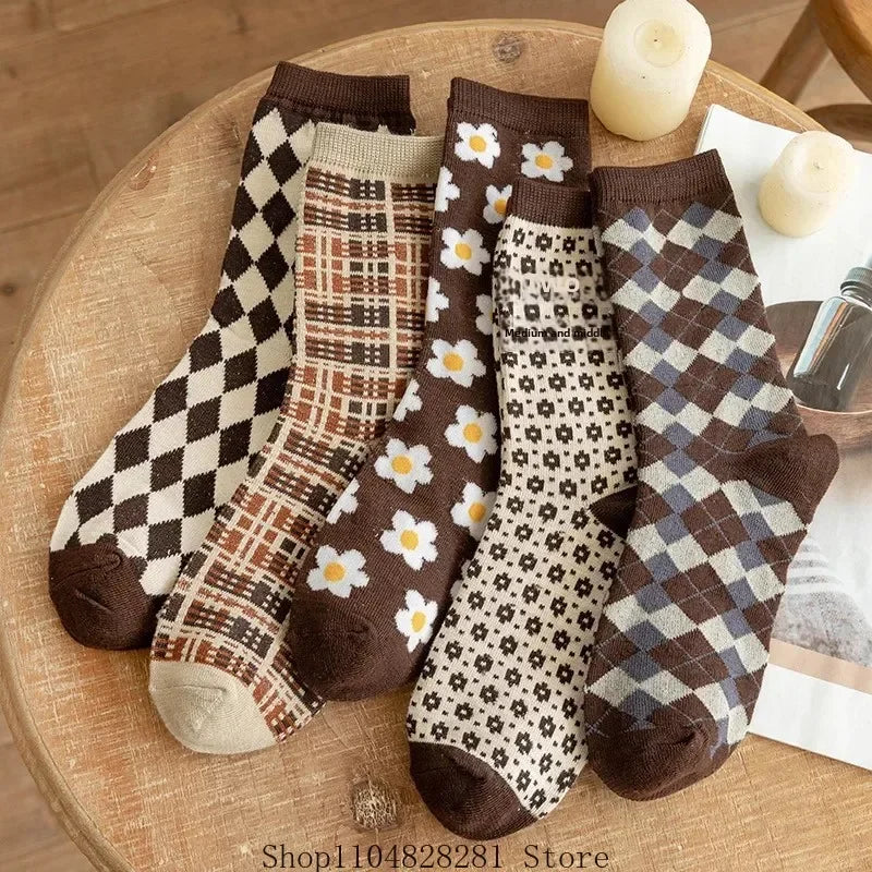 Fashionable Cotton Socks for Autumn & Winter | Warm & Cozy Style