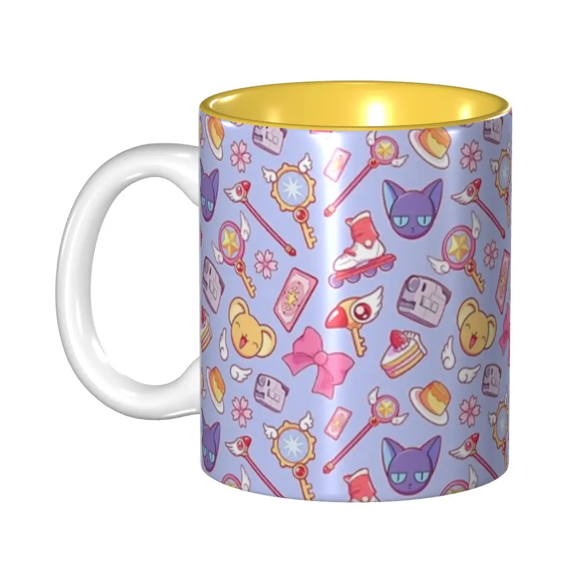 Funny Ceramic Coffee Mug | Vibrant Violet Drinkware for Gifts