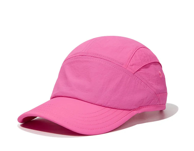 Breathable Waterproof 5 Panel Cap | Quick Dry Adjustable Sun Hat