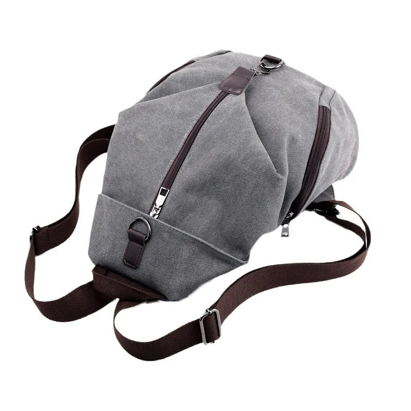 Stylish Vintage Canvas Women Backpack | Fashionable Casual Bag