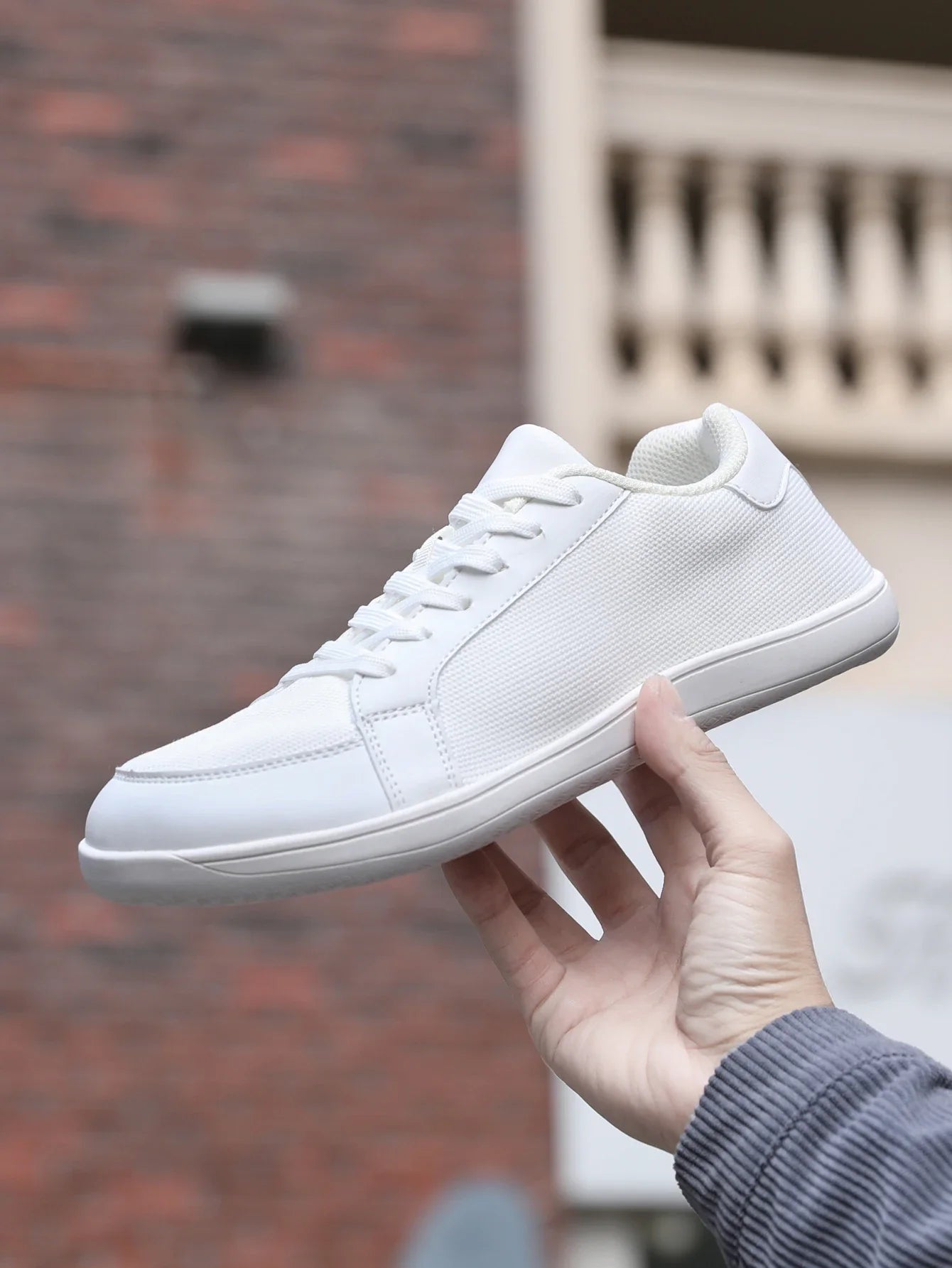 Men's Barefoot Wide Toe Box Walking Shoes Extra Width Minimalist Shoes Breathable Zero Drop Comfortable Shoes Fashion Sneakers