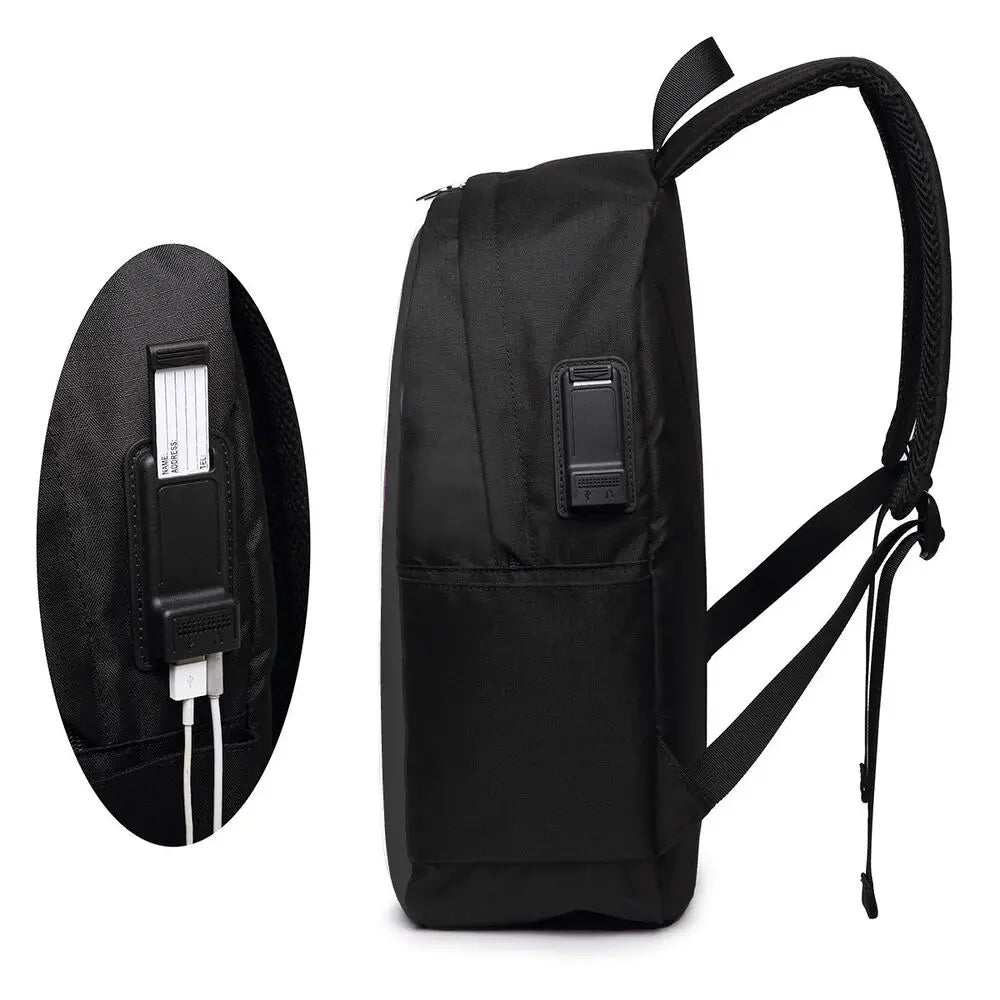 Versatile Letter R Logo Backpack for Travel and College Use