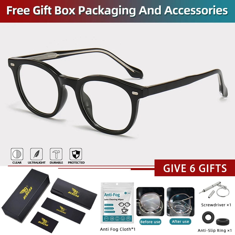 Chic Retro Prescription Glasses for Men & Women | Free Shipping