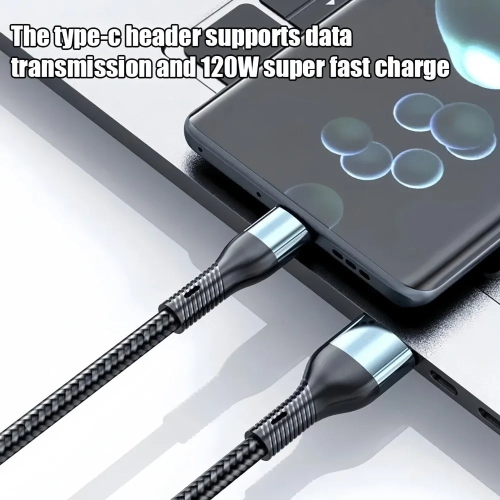 3 in 1 USB Type C Charging Cable | Fast Charge for All Devices