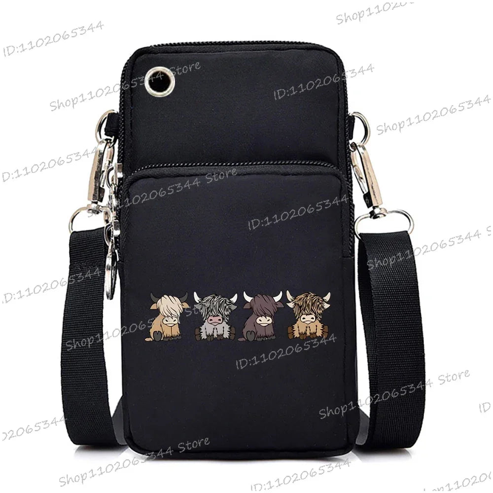 Cartoon Cat Crossbody Bag | Cute Women's Anime Shoulder Purse