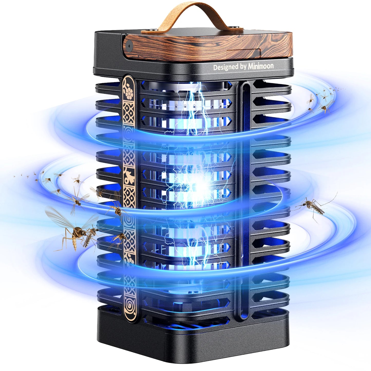 Powerful Outdoor Bug Zapper | Dual LED Mosquito Trap