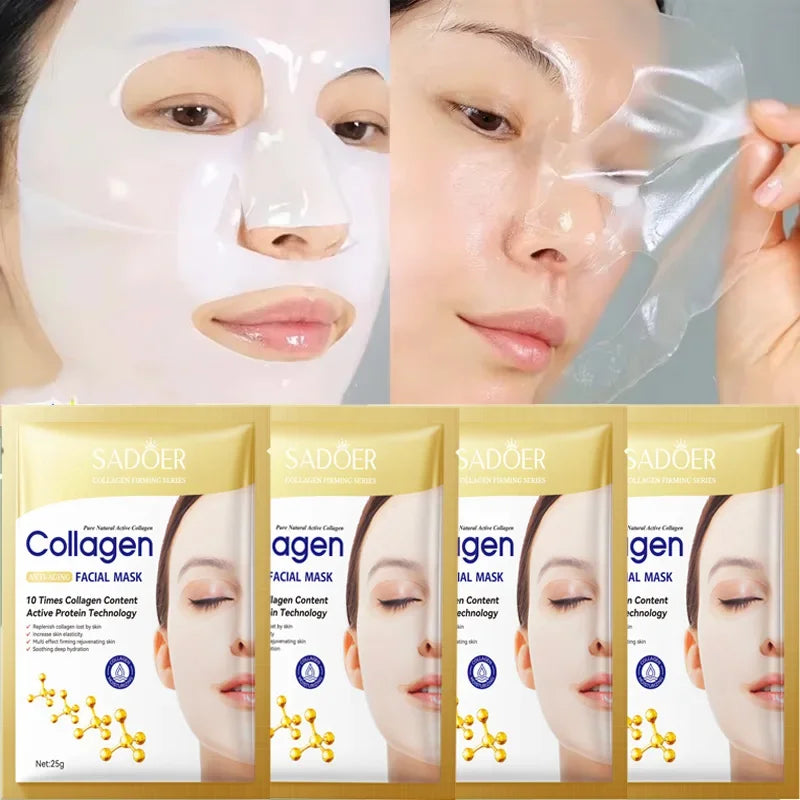Anti-Aging Collagen Facial Mask | Fade Fine Lines & Firm Skin