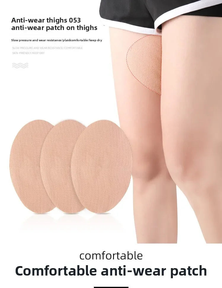 10Pcs Anti-Chafing Thigh Pads | Waterproof & Breathable Stickers