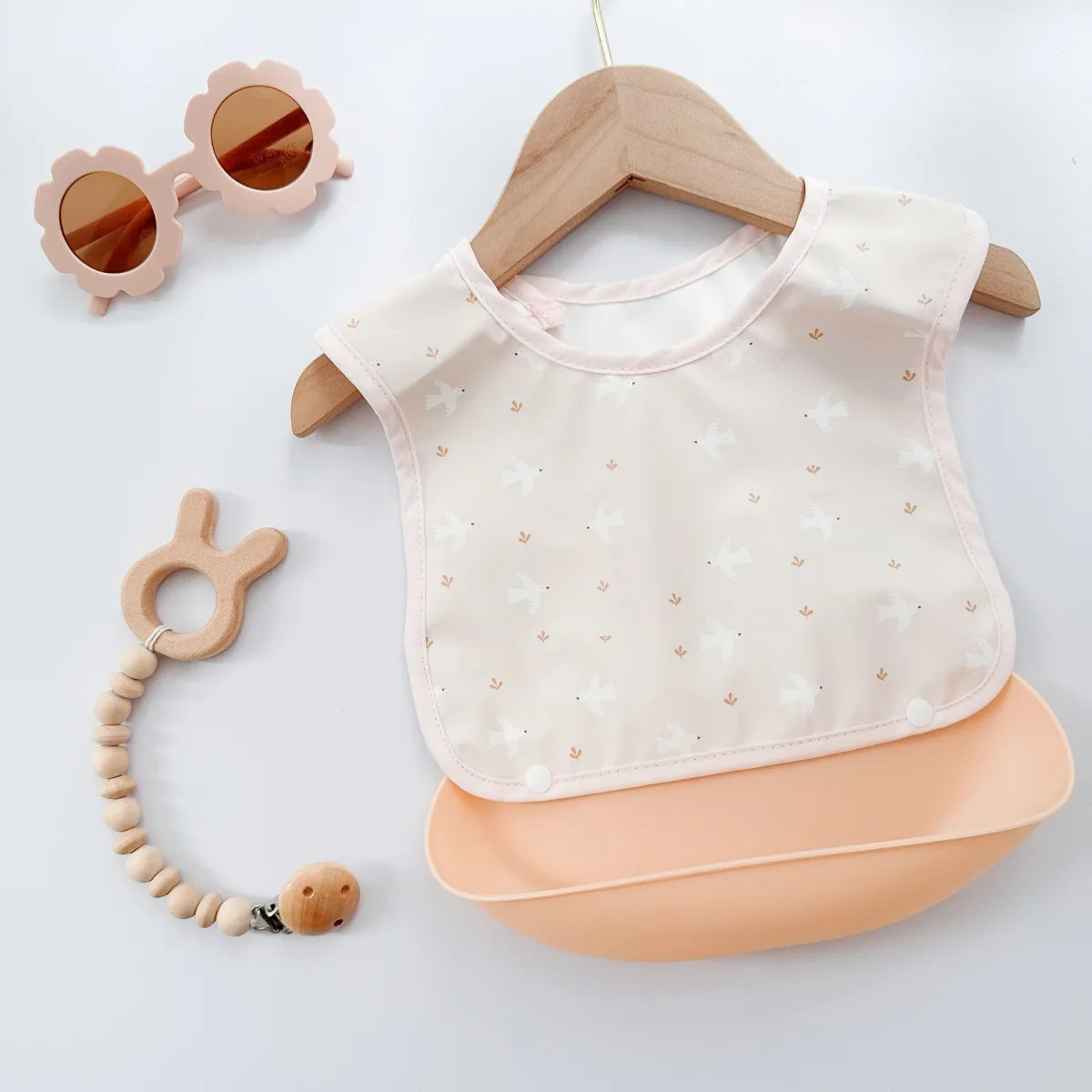 Children's Silicone Feeding Bib | Waterproof & Easy Clean Bibs