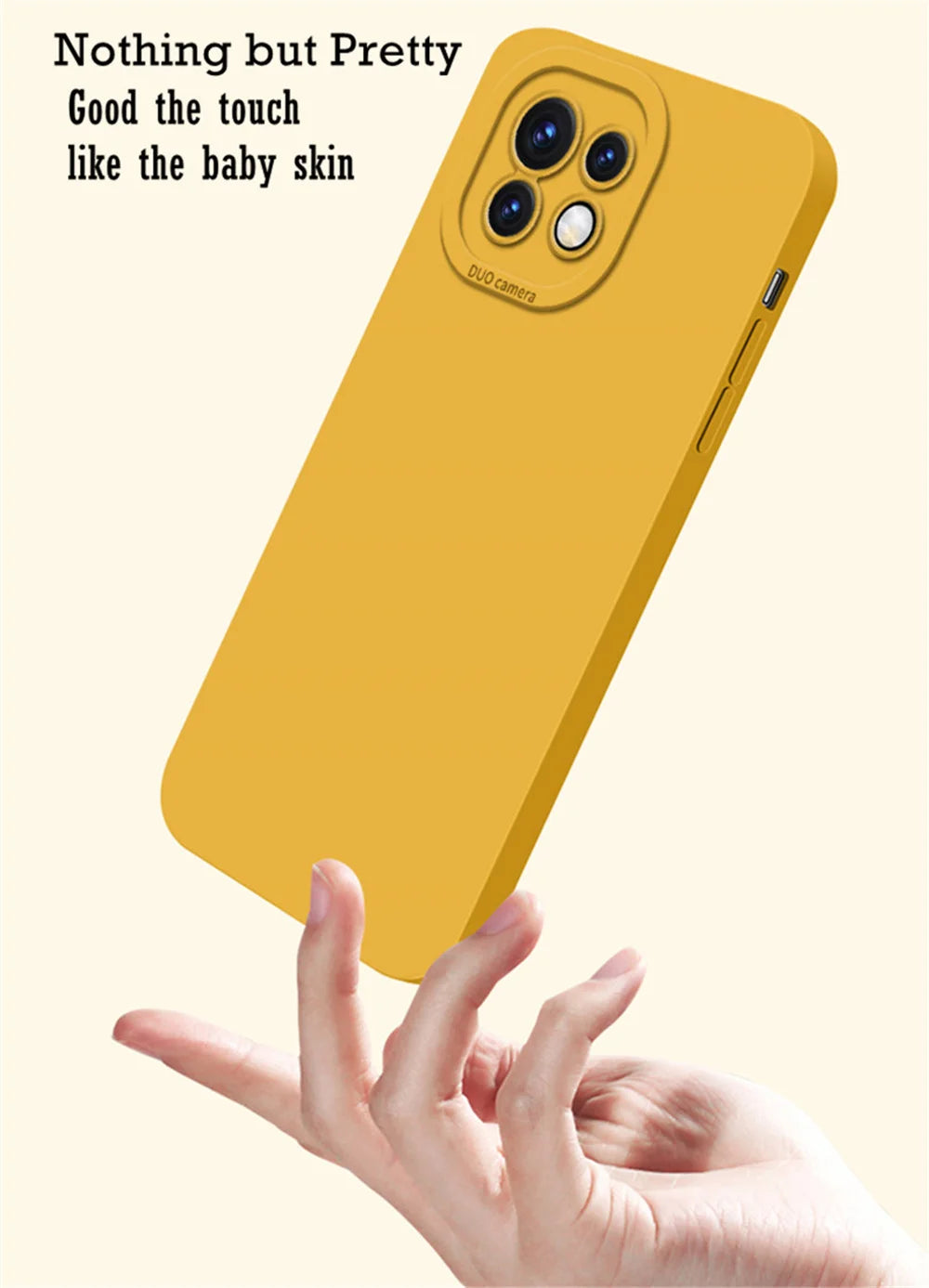 Fashion Lens Protection Phone Case for Xiaomi 17 Pro Max 12 13 13T 14 15 Pro Square Candy Built-in Fluff Shockproof Soft Cover