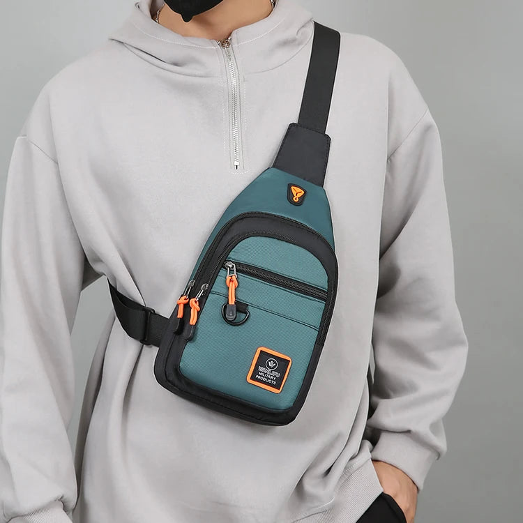 Men's Waterproof Outdoor Hiking Shoulder Bag | Crossbody Travel Pack