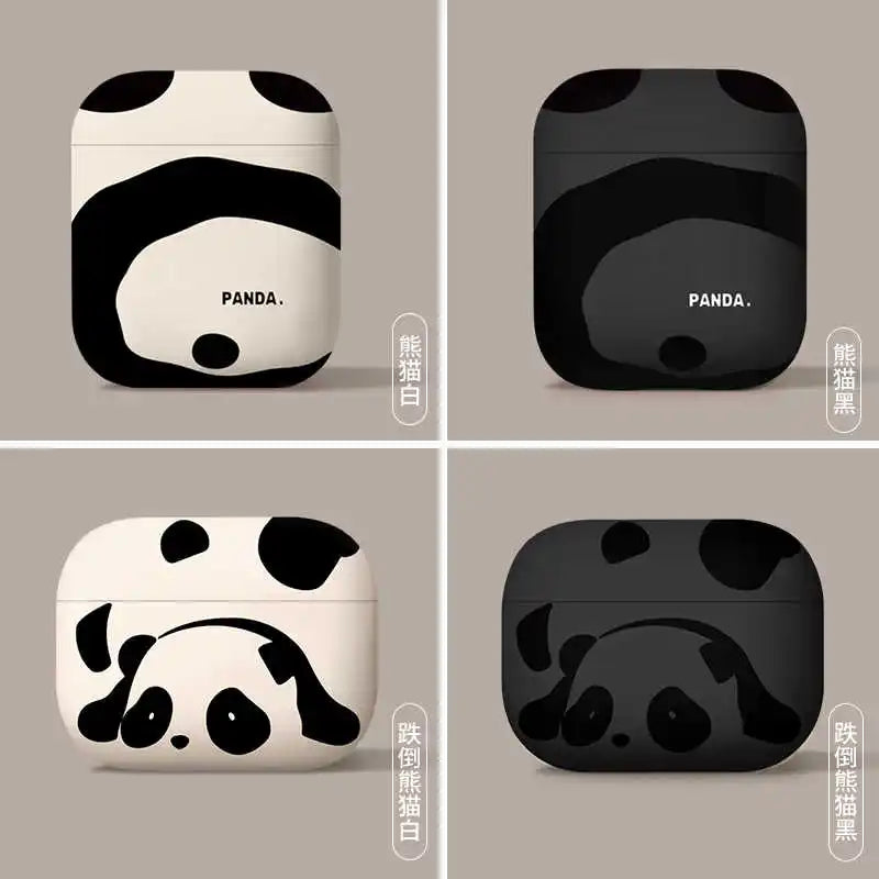 Cute Cartoon Panda AirPods Case | Stylish Protective Cover