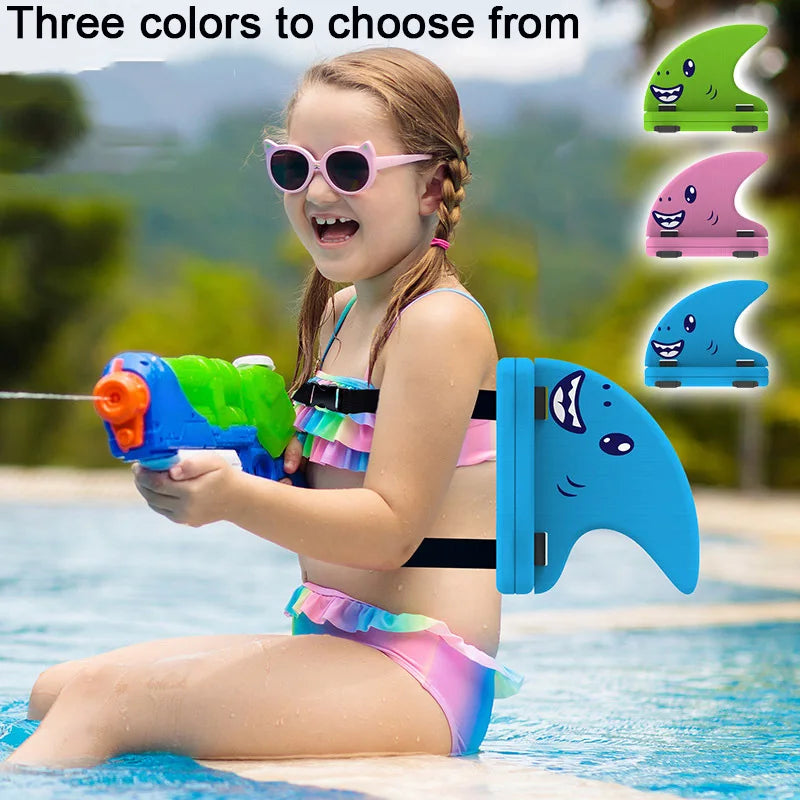 Children’s Shark Fin Back Float | Fun & Safe Swimming Aid