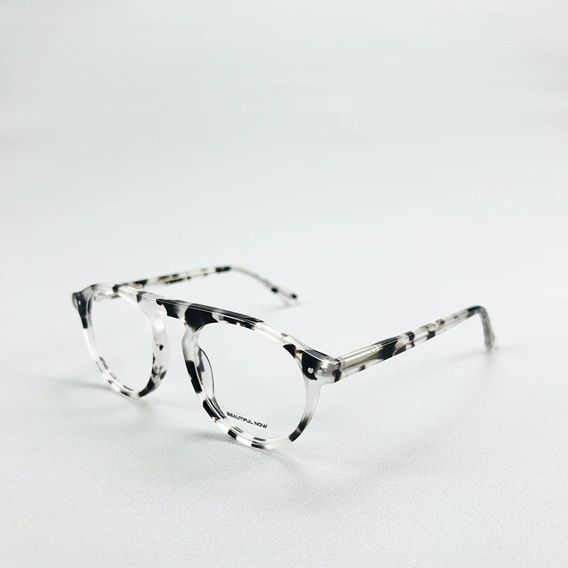 Unisex Rectangle Eyeglass Frames with UV Protection | Stylish and Versatile