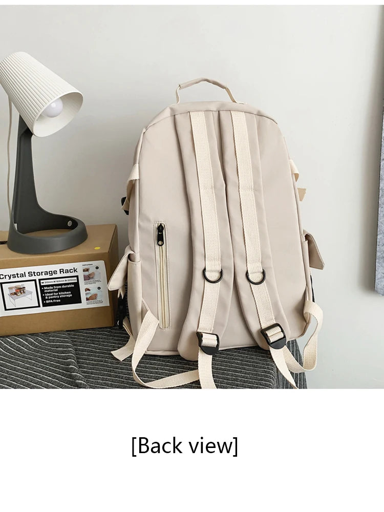 Universal Large-Capacity Nylon Computer Backpack | Stylish & Functional