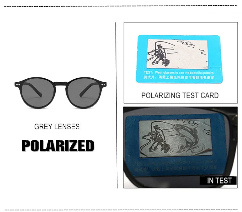 Custom Myopia Glasses with Polarized Clips | Stylish Vision Solution