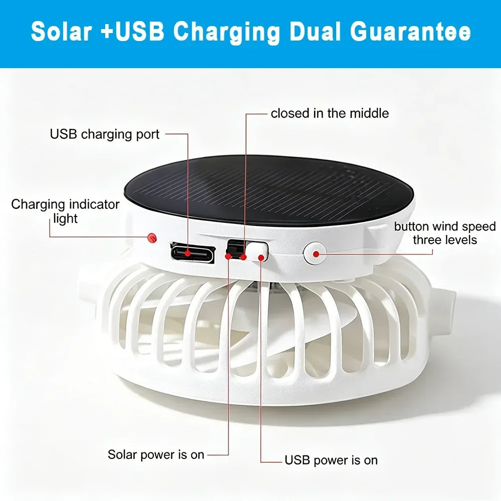 Solar Baseball Cap with Fan | Ultimate Sun Protection Gear