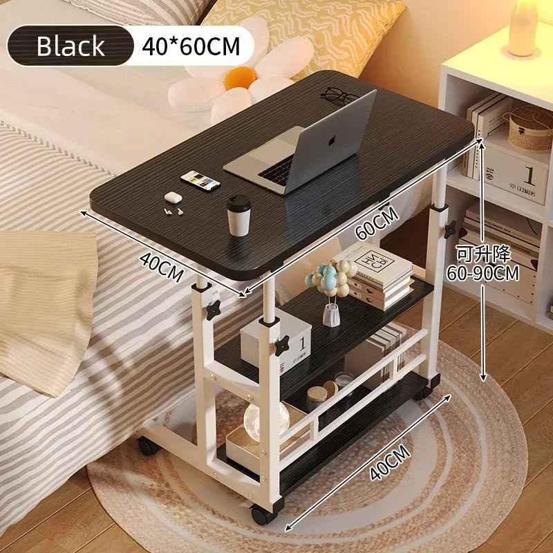 Adjustable Laptop Desk with Wheels | Portable Study Table