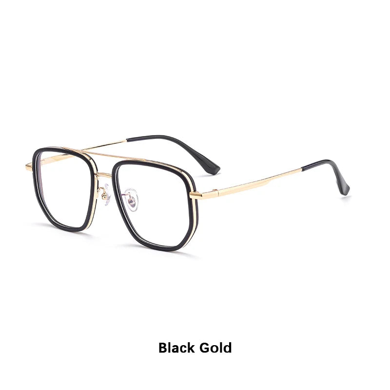 Luxury Oversize Titanium Eyeglasses Frames for Men & Women