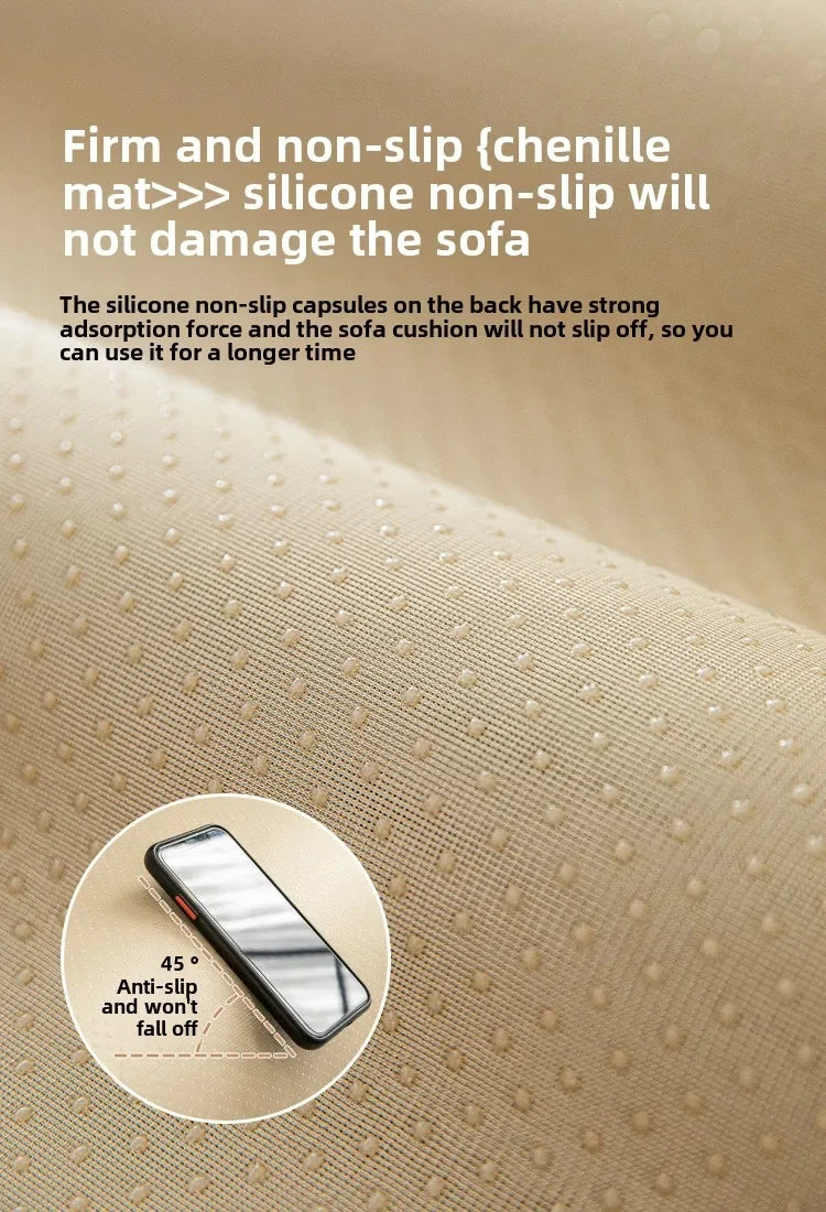 Universal Chenille Fabric Non-Slip Sofa Seat Cover | Home Decor