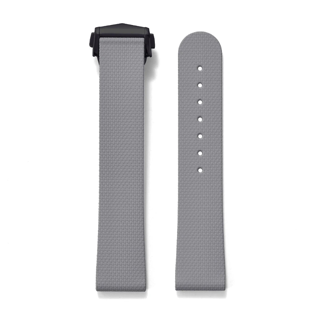 Unisex 20mm Premium Rubber Watch Bands | Quick Release Strap